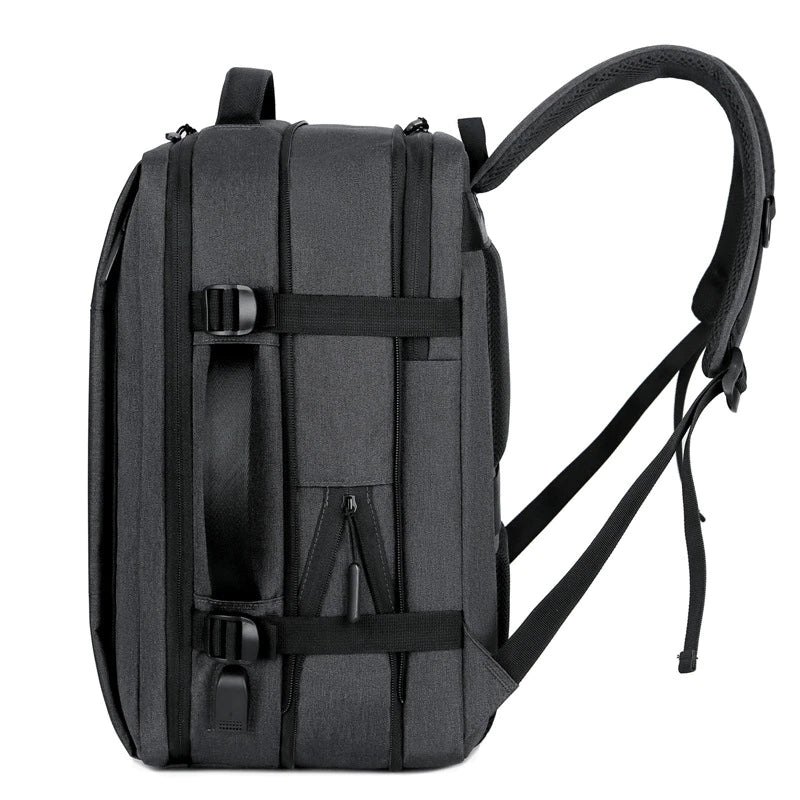 Premium Men's Backpack: Stylish, Spacious, with USB Charging and Laptop Compartment – Ideal for Business and Travel